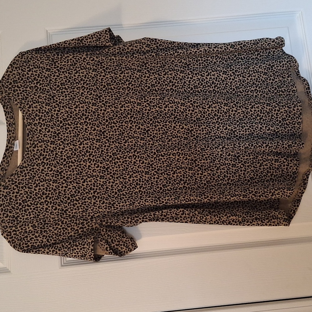 Leopard Print Women's Top